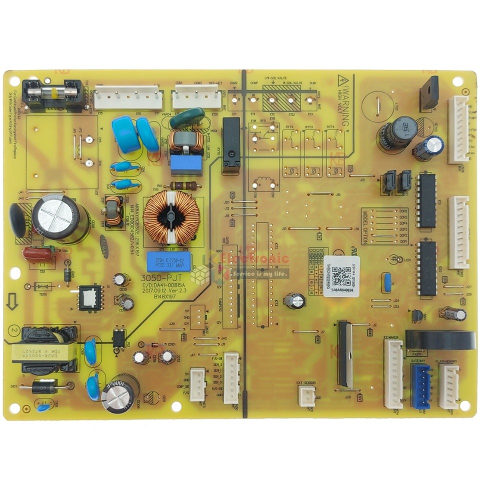 บอร์ดตู้เย็น ซัมซุง Samsung/แผงควบคุมตู้เย็น_DA92-01098A/อะไหล่แท้ สำหรับรุ่น-RT38FFAKDSL/ST*อะไหล่แ