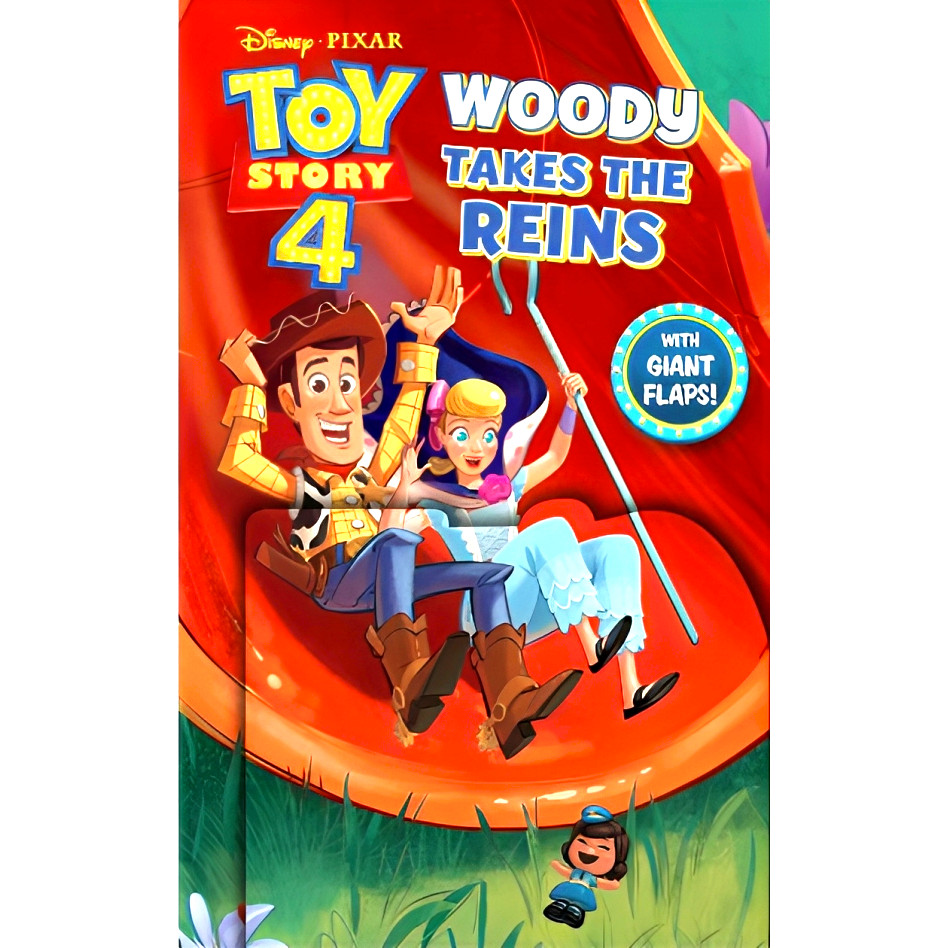 BBW หนังสือ DISNEY TOY STORY 4 WOODY TAKES THE REINS ISBNarna - 9780794442521