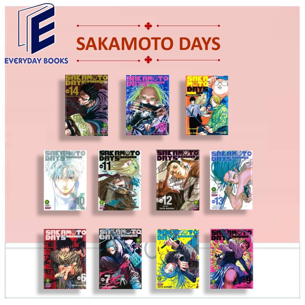 พร้อมส่ง หนังสือ MG SAKAMOTO DAYS ล.6-15 แยกเล่ม การ์ตูน มังงะ ต่อสู้ ซาคาโมโตะเดย์ วันสบายๆ ฉบับนักฆ่า