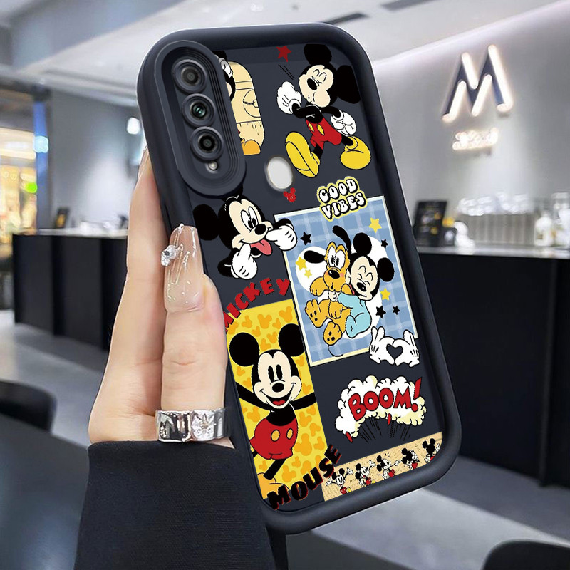 เคสสำหรับ OPPO A31 2020 A8 เคสนิ่มซิลิโคนดูดซับแรงกระแทกแบบโดนัลด์เคสโทรศัพท์รูปเป็ด