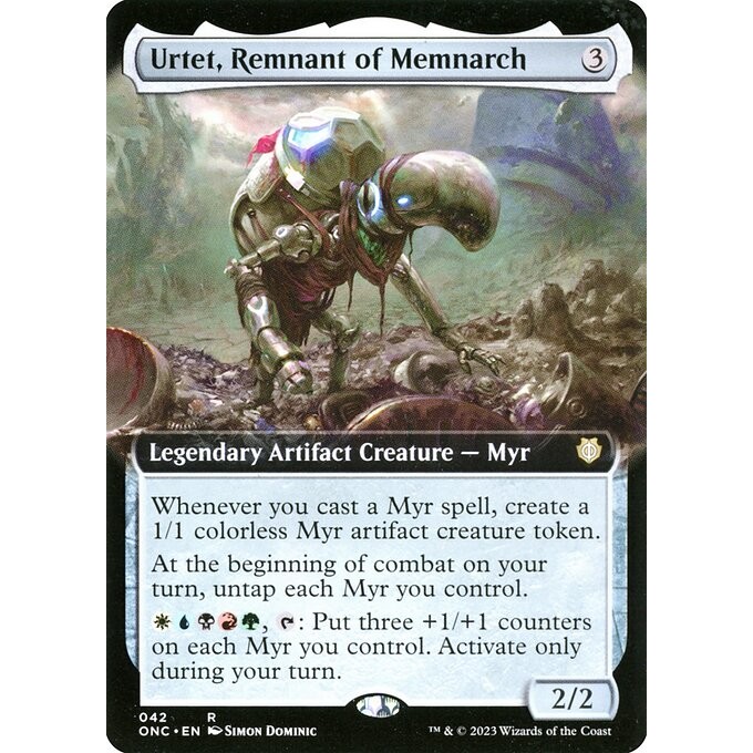 [Phyrexia: All Will Be One Commande] - [ONC] - (R) - [Urtet, Remnant of Memnarch] - [2023]