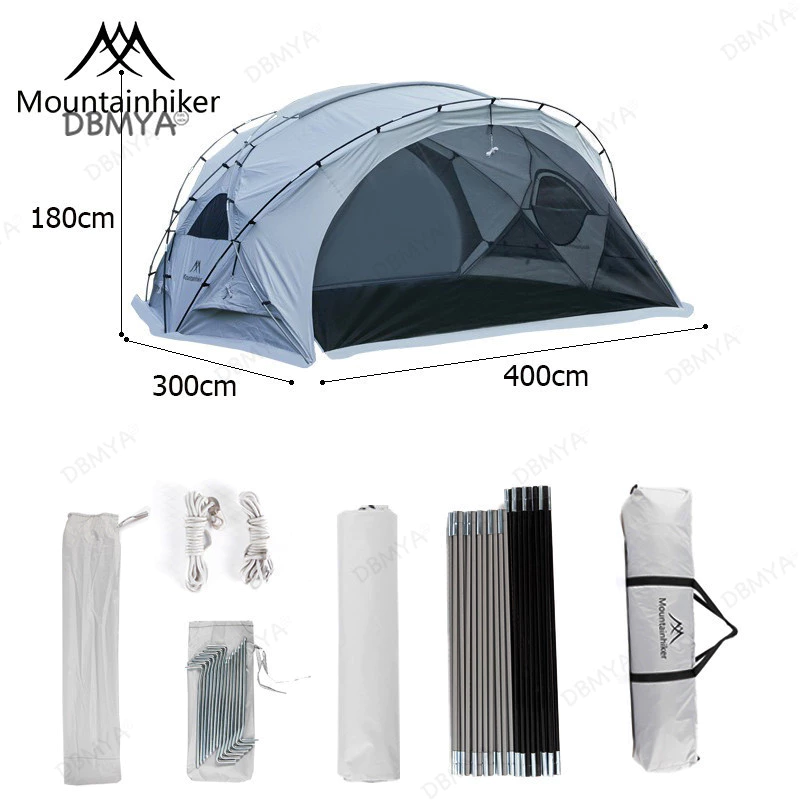 เต็นท์อัตโนมัติ Mountainhiker สำหรับ 8-10 คน thumbnail 9