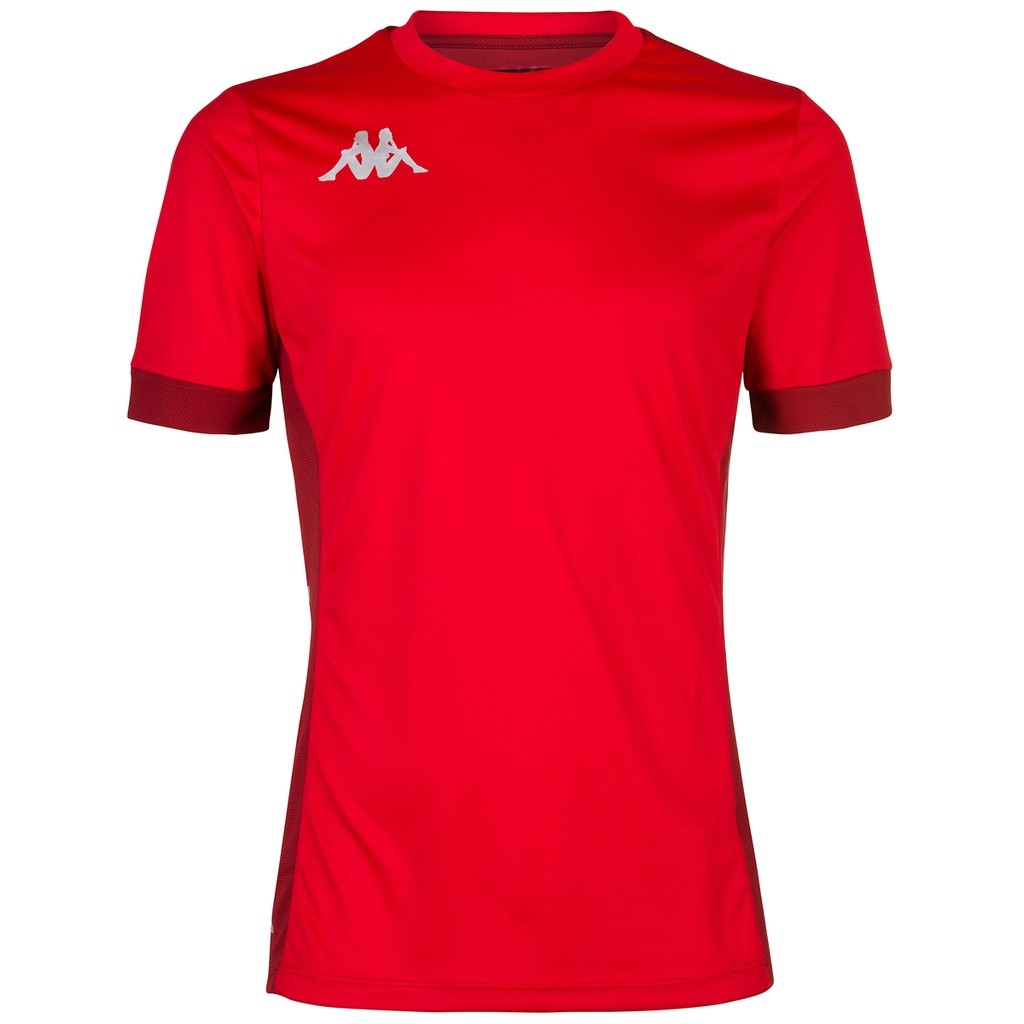 เสื้อกีฬา รุ่น Kappa 4SOCCER DERVIO Red-Red-Dahila Dk