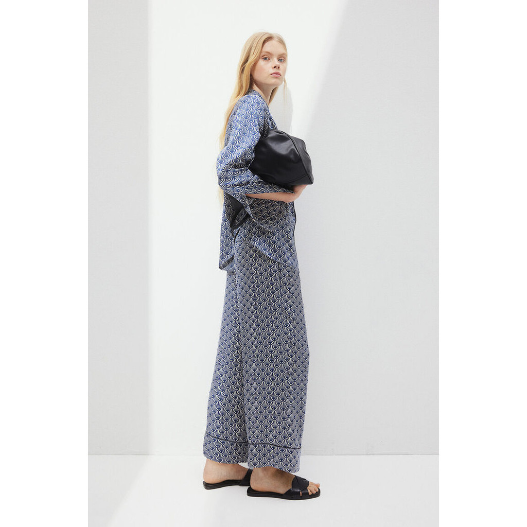 H&M Woman Pull-on satin trousers 1225549_1