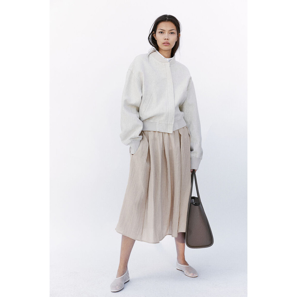 H&M Woman Pleated skirt 1237104_1
