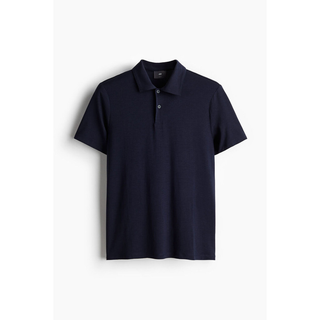 H&M Man Slim Fit Lyocell polo shirt 1232559_5