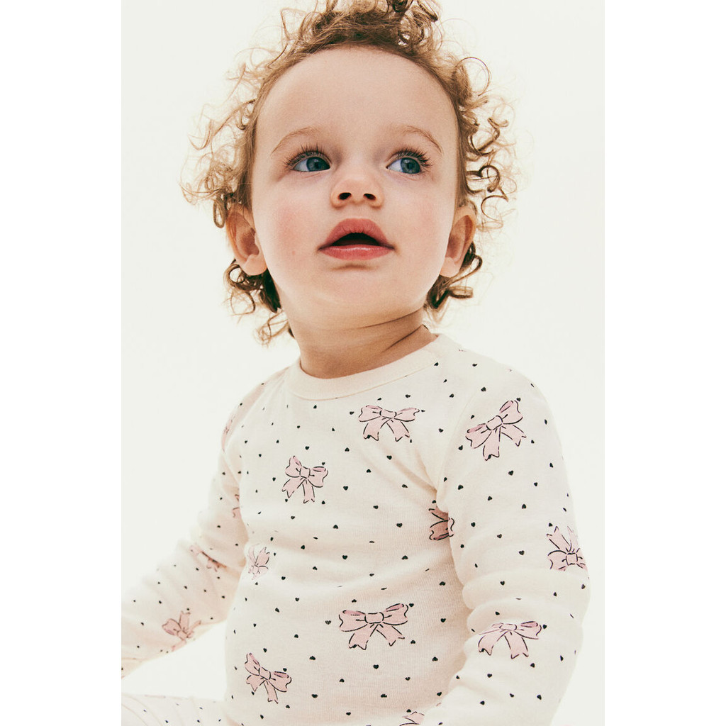 H&M Long-sleeved bodysuit Girl Long-sleeved bodysuit 1146165_2