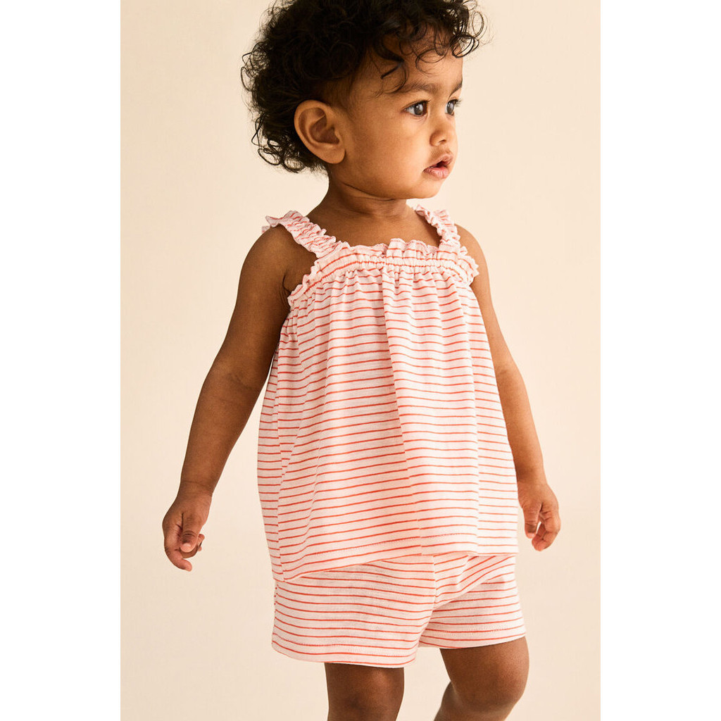 H&M Girl 2-piece crinkled jersey set 1235391_1