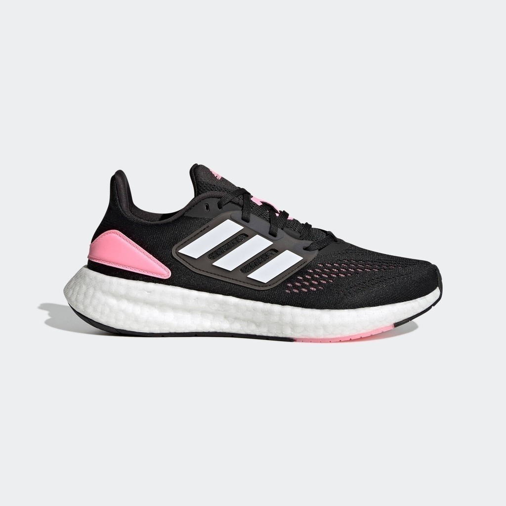 adidas วิ่ง รองเท้า Pureboost 22 ผู้หญิง สีดำ HQ1458