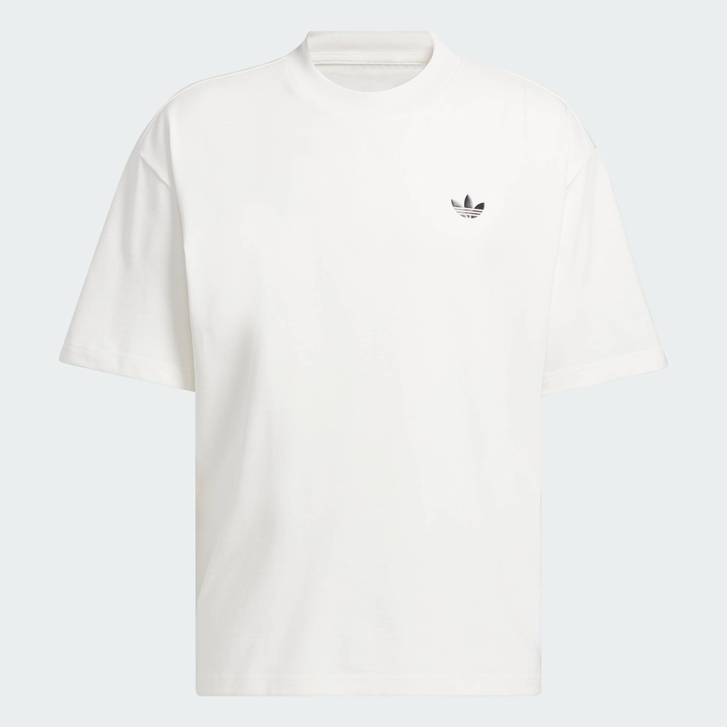 adidas บาสเกตบอล เสื้อยืดพิมพ์ลาย Unisex สีขาว IY7394