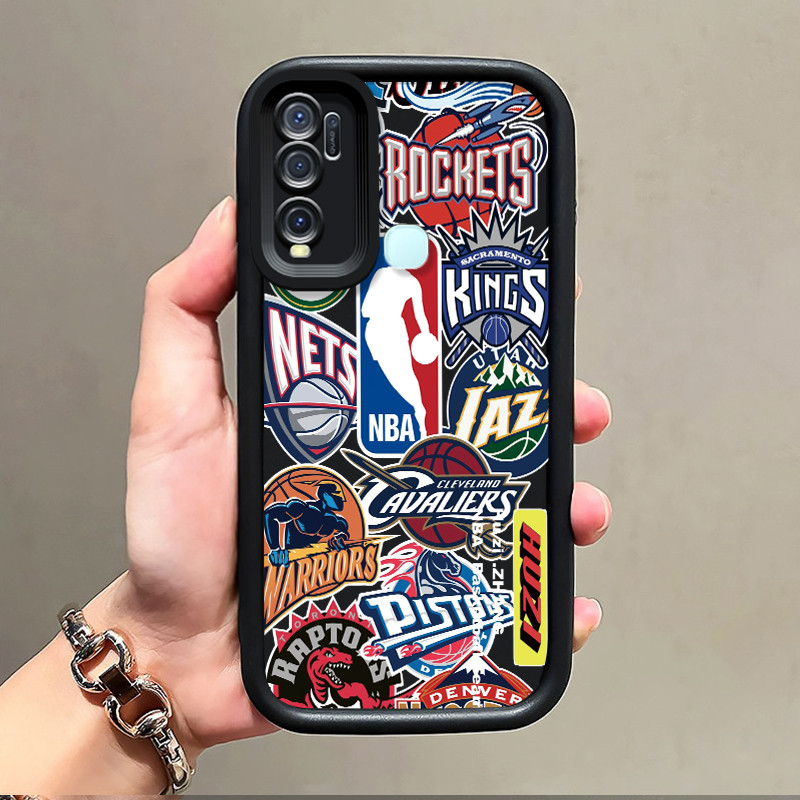 เคสสำหรับ VIVO Y50 VIVO Y30 VIVO Y30i เคสนิ่มเคสซิลิโคนกันกระแทกมีแบรนด์โทรศัพท์คนดังอินเทอร์เน็ตอินเทรนด์