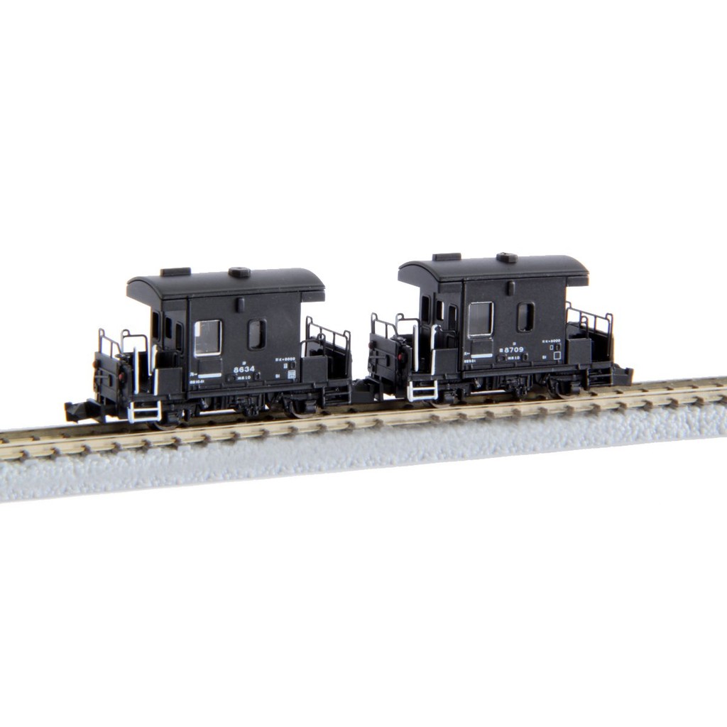 Rokuhan Z gauge T032-1 Yo8000 caboose "Taiki" 2-รถชุดรถไฟรุ่นรถบรรทุกสินค้า ยี่ห้อใหม่แท้