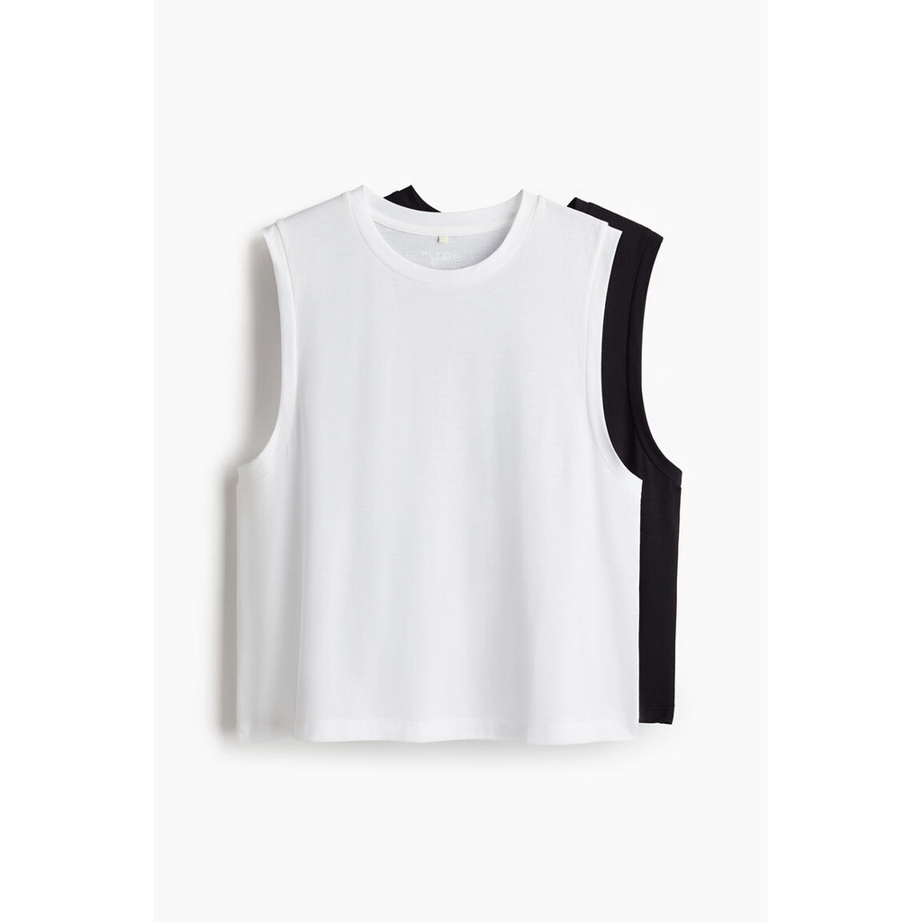 H&M Women 2-pack sports vest top in DryMove™ 1260214_1