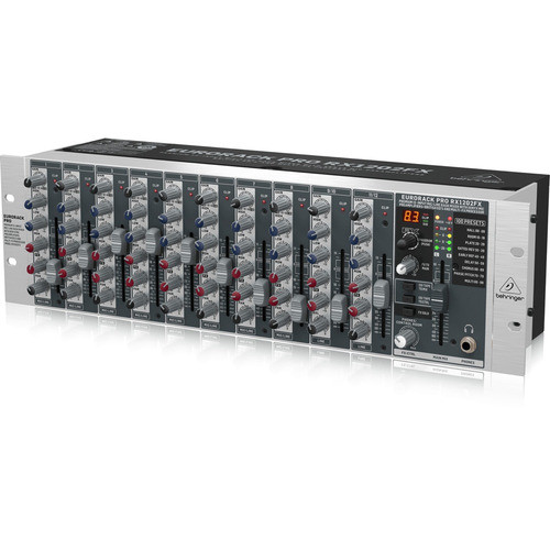 Behringer Analog Mixer 3U ขนาด 12Ch ไมโครโฟนคุณภาพสูง Preamp Fx ติดตั้ง Rx1202Fx V2
