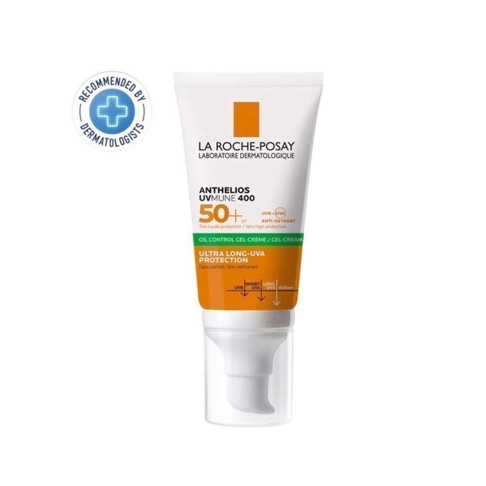 Laroche-Posay ลาโรช-โพเซย์ Anthelios Uvmune400 Oil Control Gel-Cream Spf50+