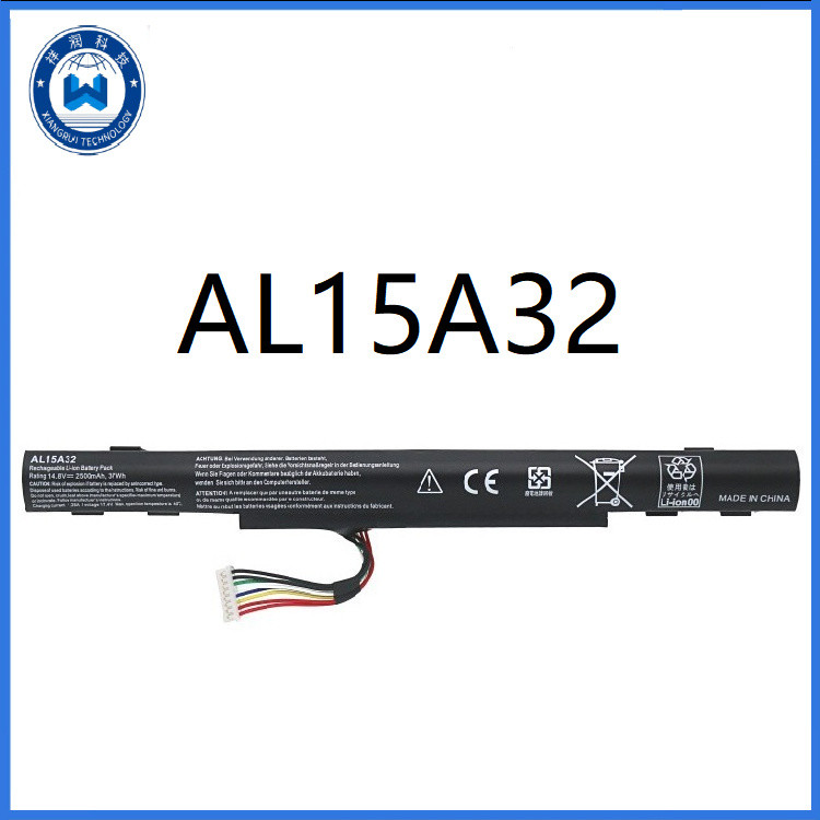 ▲ แบตเตอรี่แล็ปท็อป AL15A32สำหรับ Acer ดั้งเดิม E5-422G 472 473 522 532 532T E573 722 ES1-420 V3-574