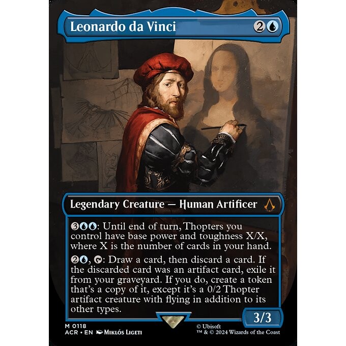 [Assassin's Creed (ACR)] - [ACR] - (M) -[Leonardo da Vinci] -  [2024]