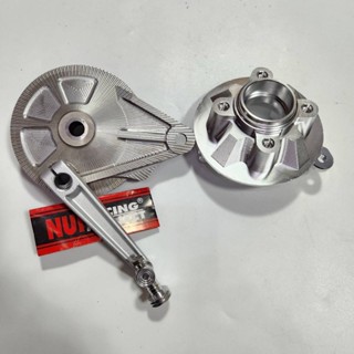 ฝาเบรค สีเงิน งานCNC ตัวใหม่ล่าสุด + ดุมสเตอร์หลังCNC สีเงิน…