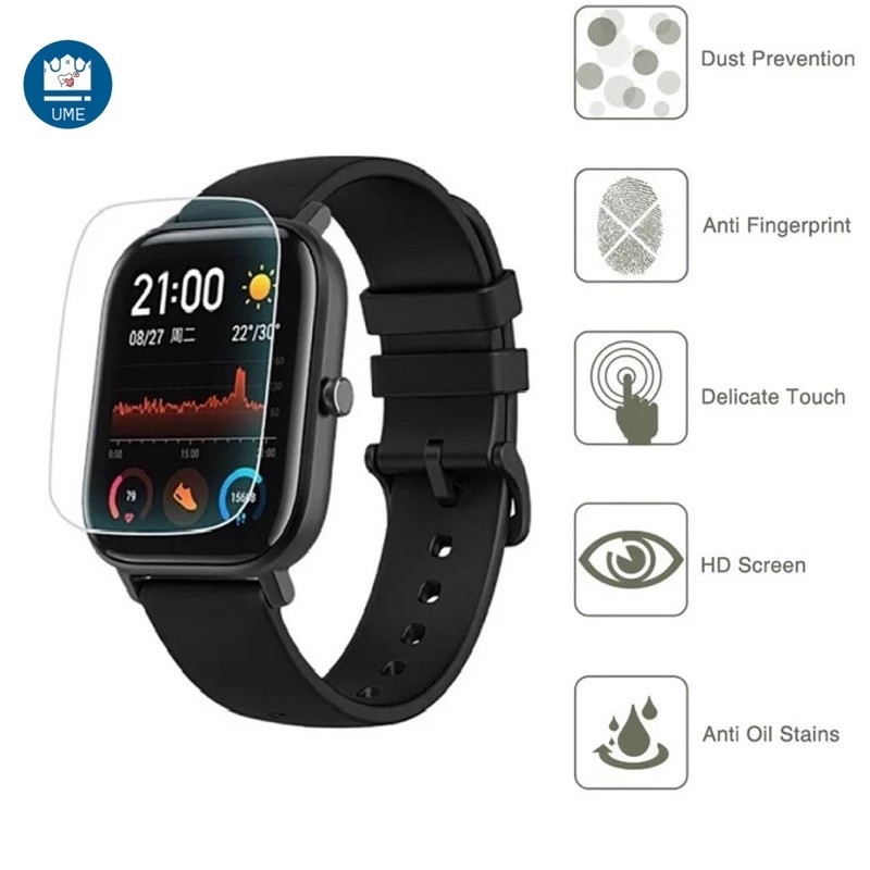 ส่งเร็ว🔥ฟิล์มกันรอย Amazfit GTS 2 mini (Amazfit GTS2 mini) ฟิล์มTPU, Hydrogel Film/TPU Film Amazfit 