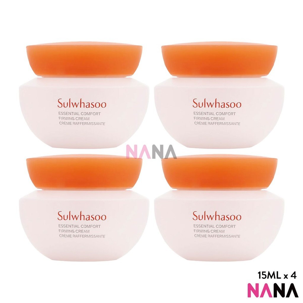 SULWHASOO Essential Comfort Firming Cream 15ml x4