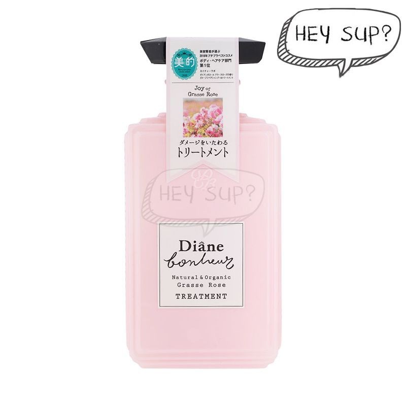 Moist Diane Bonheur Grasse Rose Treatment 500ml - Pink