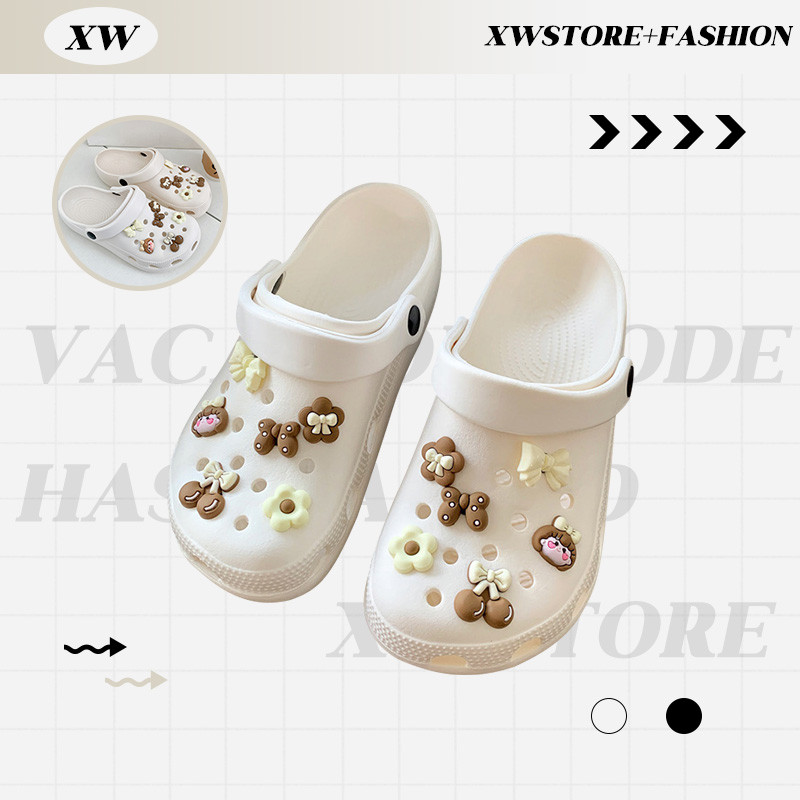 XWshopee คุ้มมาก รองเท้าแตะหัวโตผู้หญิง งานแฟชั่นราคาสุดคุ้ม ทรงสวยใส่ดี แถมฟรีตัวติดในเซ็ท กับราคาสุดคุ้มสั่งเลยก่อนสิน