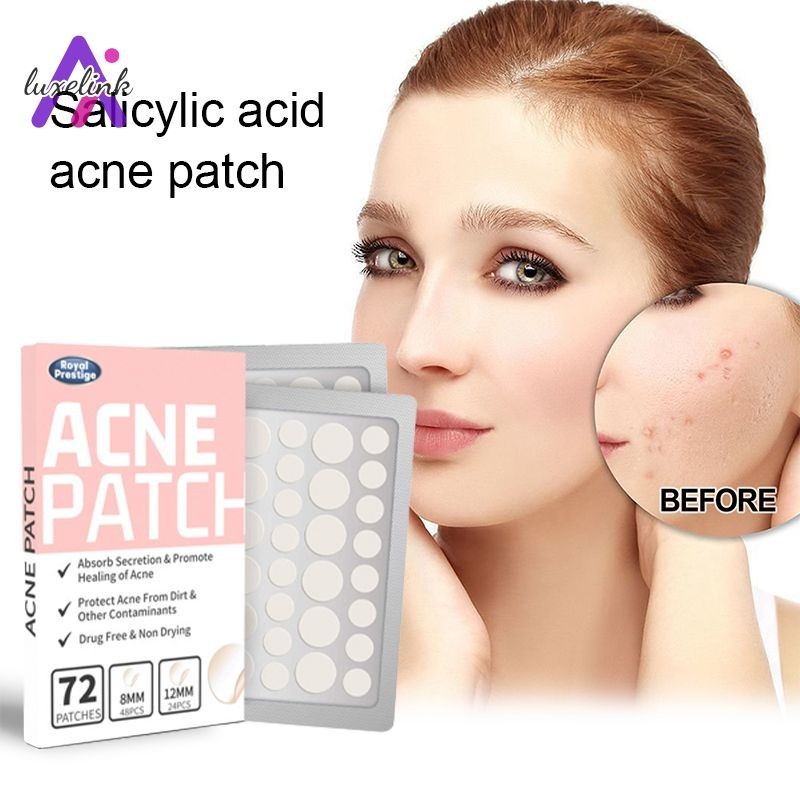 luxelinkSalic Acid Acne Patch Invisible Remove Acne Mark Breathable Acne Patch