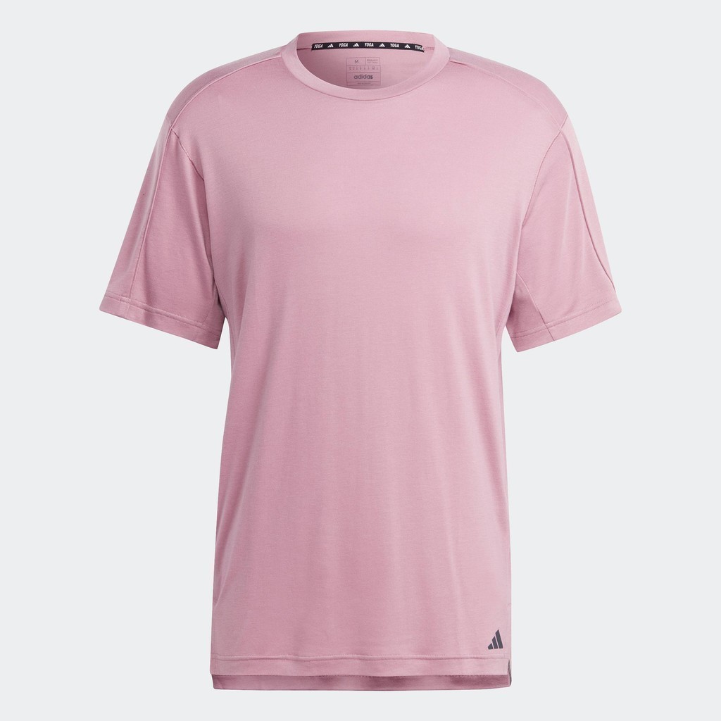 adidas Training Yoga Training Tee Men Pink IP2363