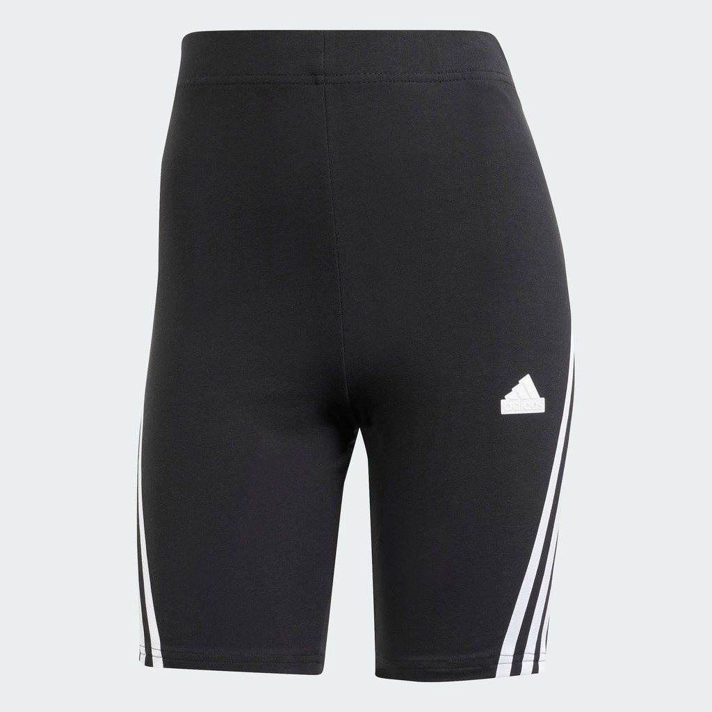 adidas ไลฟ์สไตล์ กางเกงปั่นจักรยานขาสั้น Future Icons 3-Stripes ผู้หญิง สีดำ IP1569