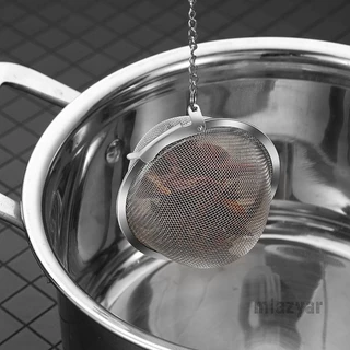 😍COD😍ลูกปรุงรสสแตนเลส ใส่เทศ ผงชงชา ลูกบอลกรอง stainless steel seasoning balls ขนาด 5-9ซม.