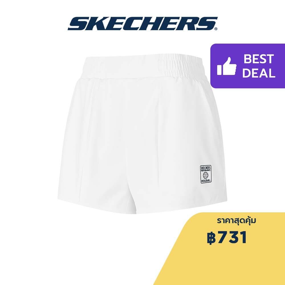 Skechers สเก็ตเชอร์ส กางเกงขาสั้นผู้หญิง Women Shorts Apparel - P324W030-0019