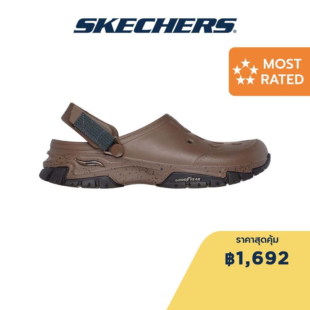 Skechers สเก็ตเชอร์ส รองเท้าผู้ชาย Men Arch Fit Foamies Out Foamies Shoes - 243340-BRN