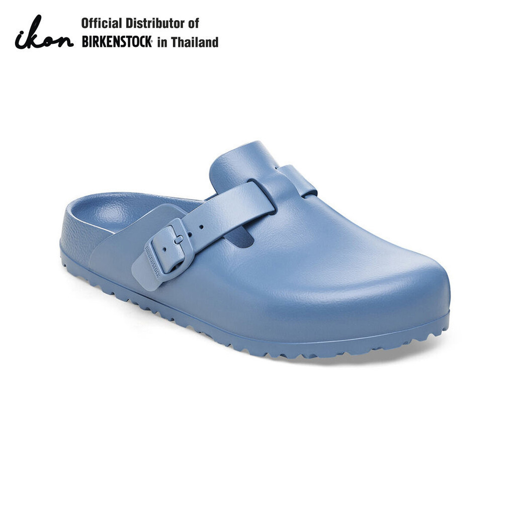 BIRKENSTOCK Boston EVA Elemental Blue รองเท้าแตะ Unisex สีฟ้าหม่น รุ่น 1027341 / 1027259