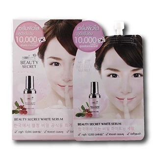 [กล่อง] เซรั่มผิวใส กลูต้าเข้มข้น บิวตี้ ซีเครท ไวท์ Nami Beauty Secret White Serum