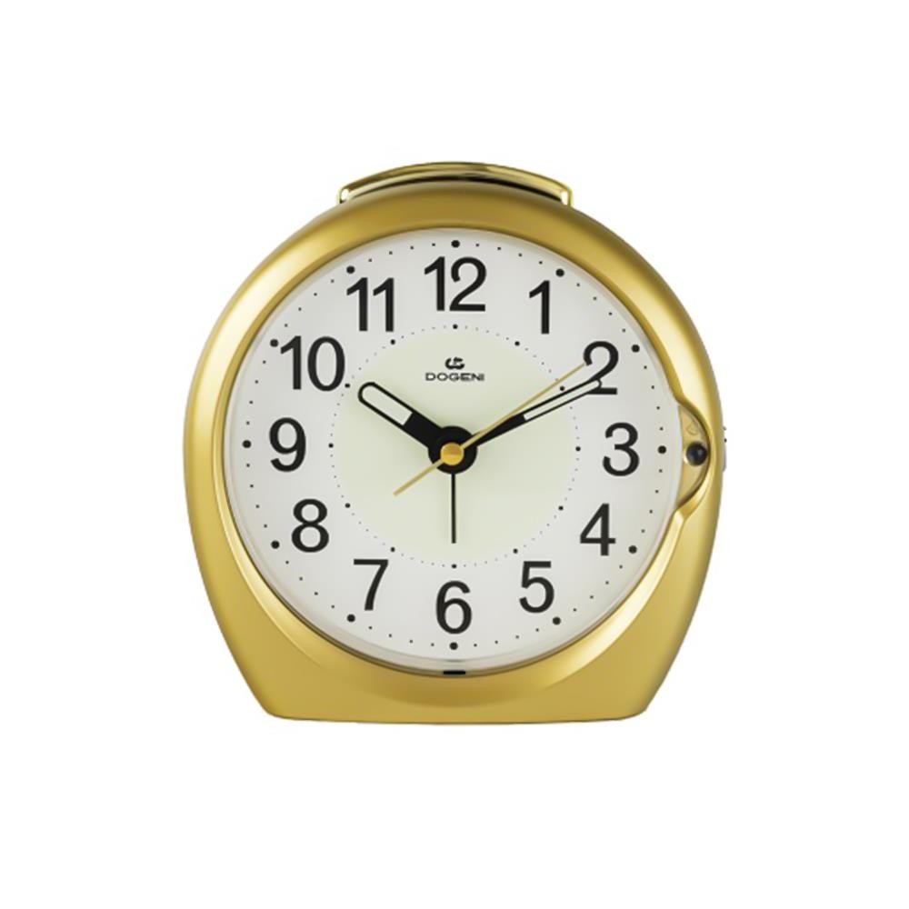 DOGENI นาฬิกาปลุก 5 นิ้ว TAP001GD สีทอง DOGENI ของตกแต่งบ้าน นาฬิกา ALARM CLOCK 5IN DOGENI TAP001GD 