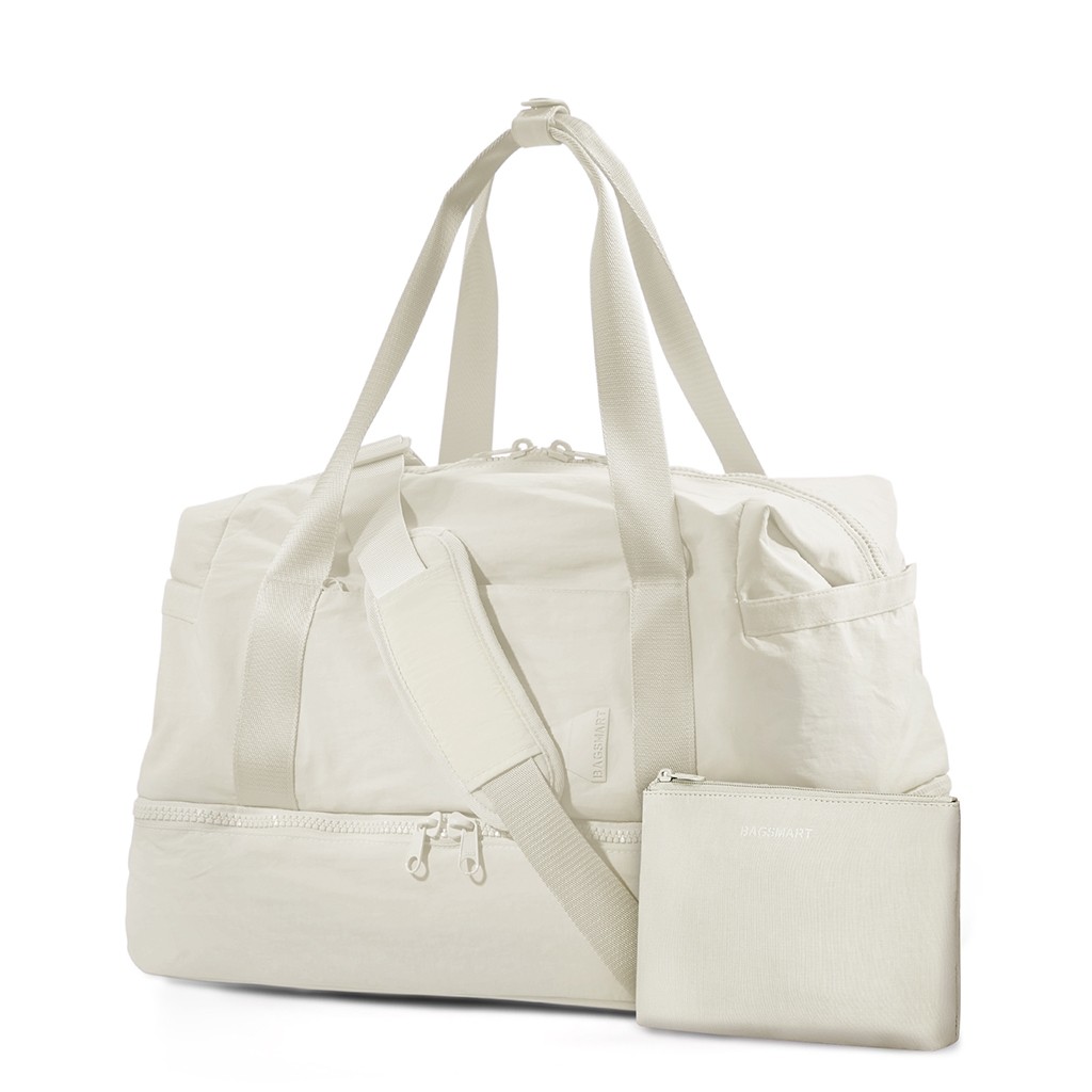 BAGSMART กระเป๋าเดินทาง Duffle กระเป๋ายิม 31L Puffer Tote Bag กระเป๋าเดินทาง Gym bag