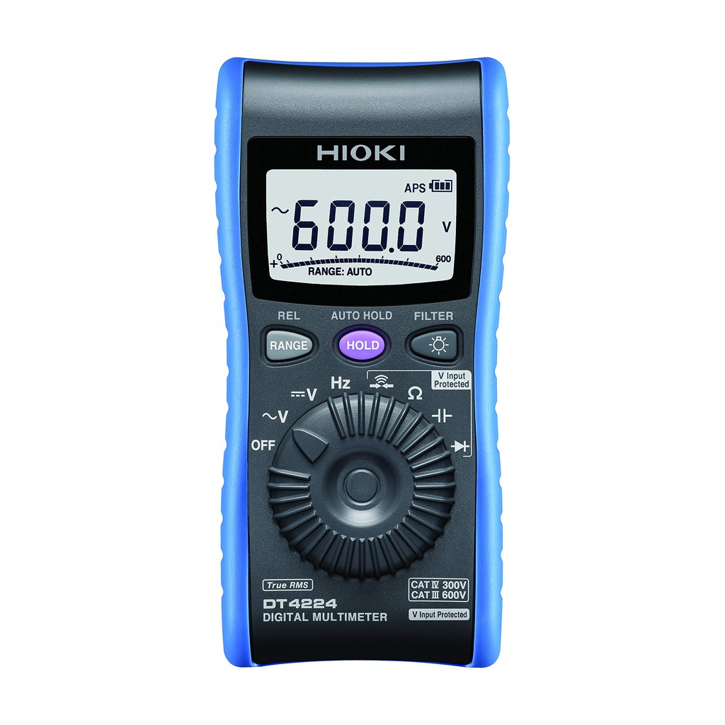 HIOKI Digital Multimeter DT4224 (Slim Model) Tester DMM Made in Japan 【Direct From Japan】