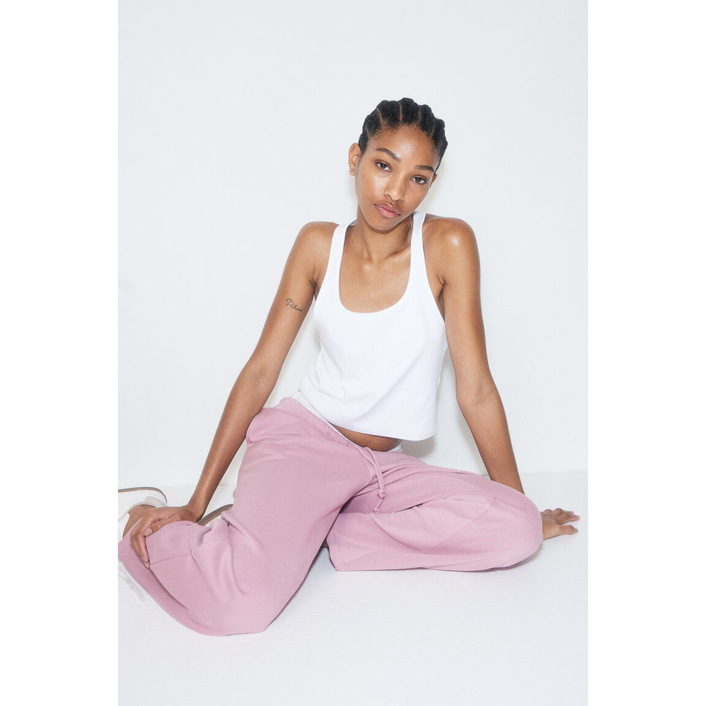 H&M ผู้หญิง Wide joggers 1199249_4