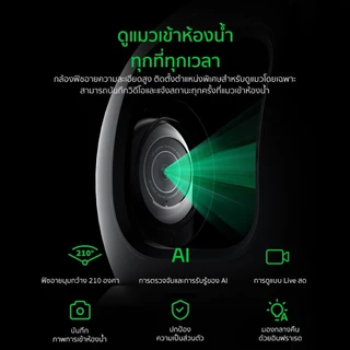 PETKIT Pura Max PRO 2 ทางเข้ากว้างขึ้น ห้องน้ำแมวอัตโนมัติ พร้อมกล้อง Ai อัจฉริยะ ประกันศูนย์ไทย 2 ปี Onsite Service