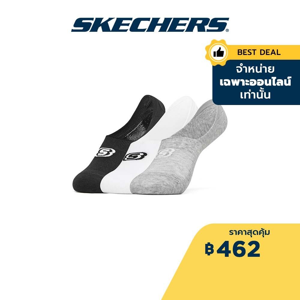 Skechers สเก็ตเชอร์ส ถุงเท้า ยูนิเซ็กส์ Colorful S Collection Socks - L222U018