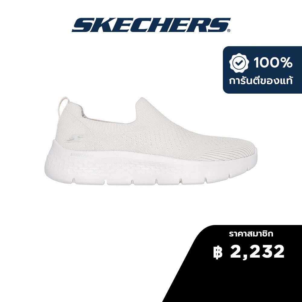 Skechers สเก็ตเชอร์ส รองเท้าผู้หญิง Women GOwalk Flex Elani Walking Shoes - 124833-OFWT Air-Cooled Goga Mat