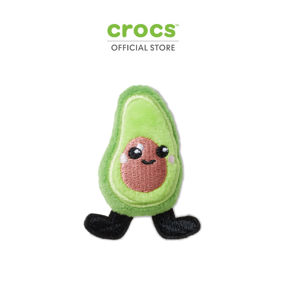 CROCS ตัวติดรองเท้า JIBBITZ AVOCADO PLUSH