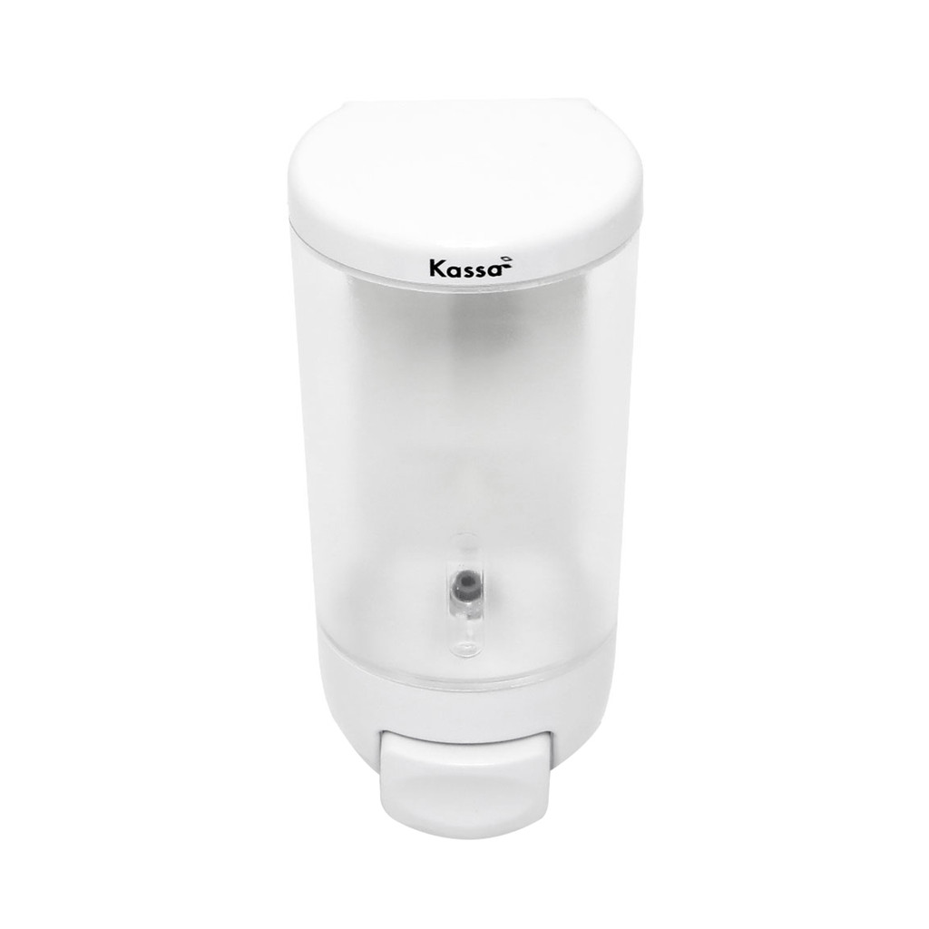 KASSA ที่กดสบู่เหลว 1 ช่อง รุ่น KS-2303 ความจุ 450 มล. สีขาว ราคา ถูกที่สุด ดีลบีเคเค แกลเลอรีภาพที่ 2