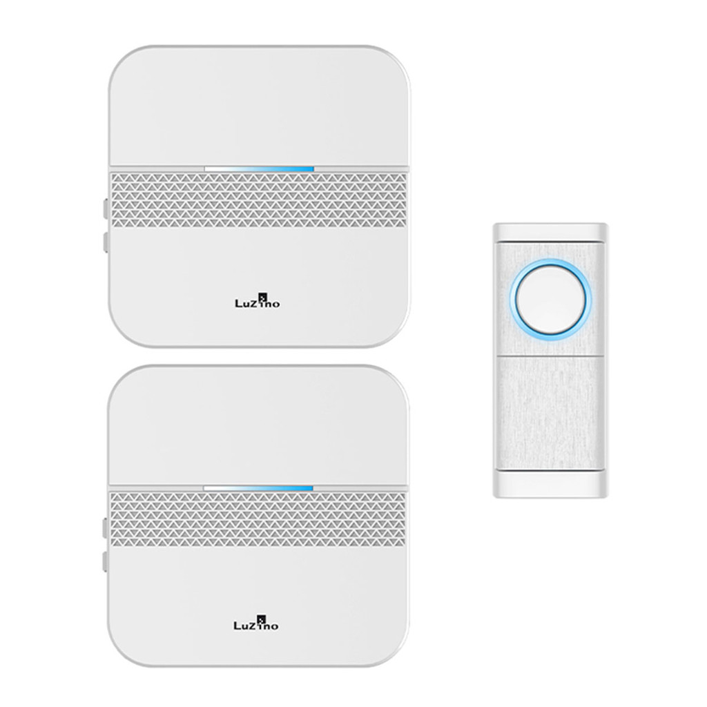 LUZINO กระดิ่งไร้สาย (ปลั๊ก) รุ่น ZTB-201A(1V2) สีขาว
