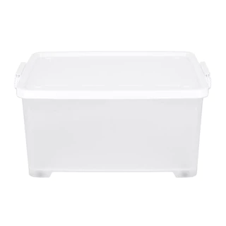 KASSA HOME กล่องอเนกประสงค์พร้อมล้อและฝาล็อก 50 ลิตร Fiona รุ่น JCJ-5116 ขนาด 63 x 42 x 30.5 ซม.