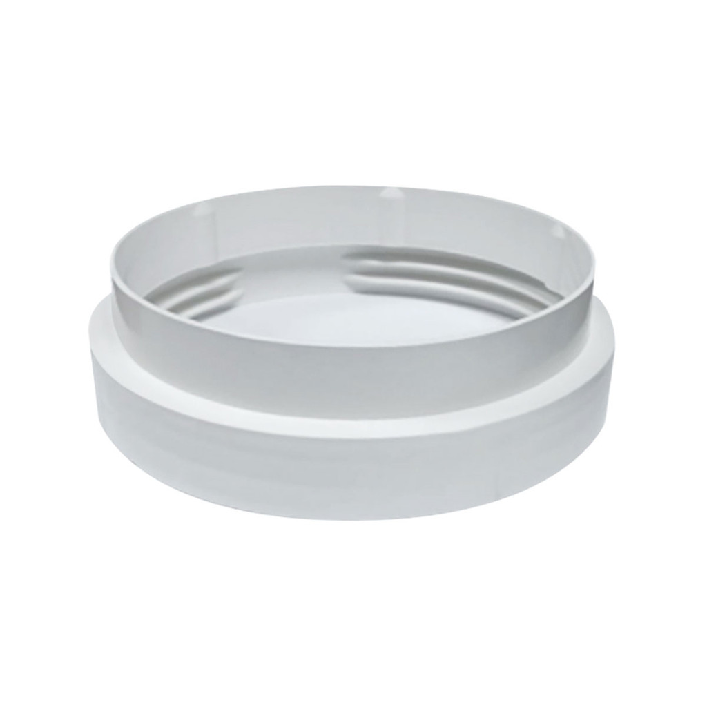 ZAGIO ข้อต่อระบายอากาศ ใช้กับท่อ 5 นิ้ว รุ่น 3848 สีขาว