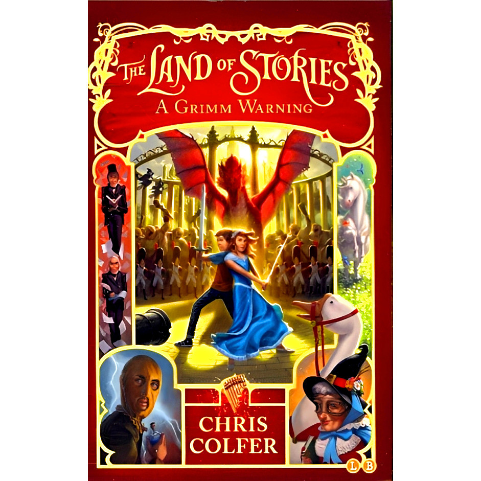 BBW หนังสือ LAND OF STORIES: A GRIMM WARNING By CHRIS COLFER
