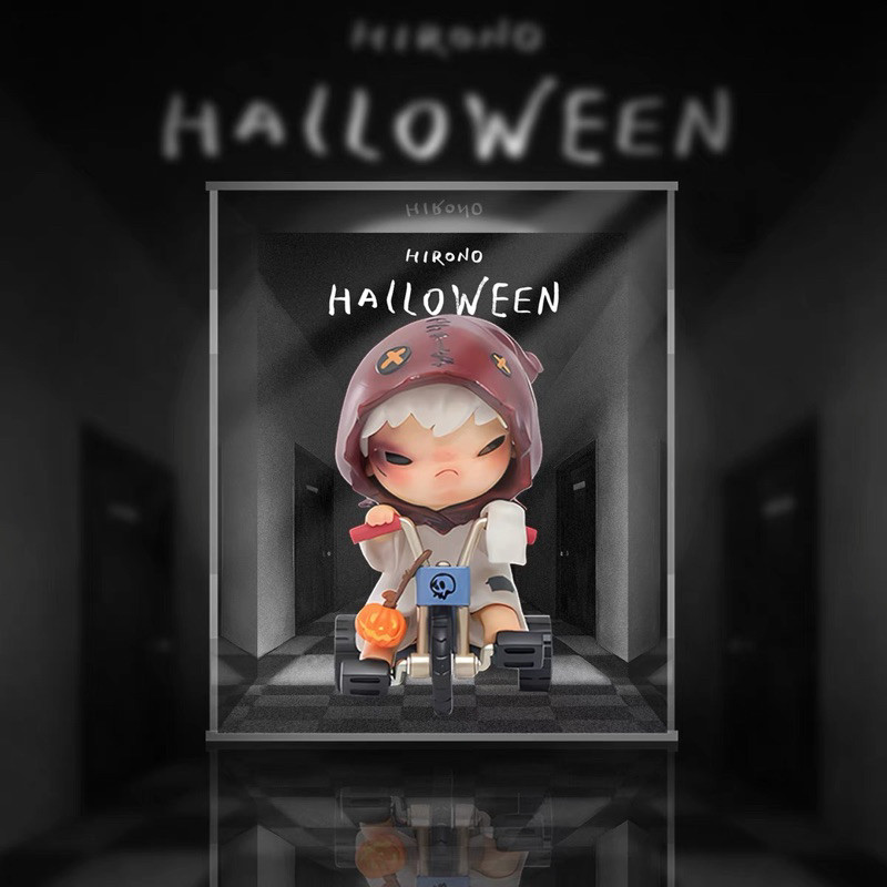 กล่องใส่โมเดล Hirono Halloween👻 กล่องอะคริลิคใส่โมเดล ตู้โชว์โมเดล Art toy