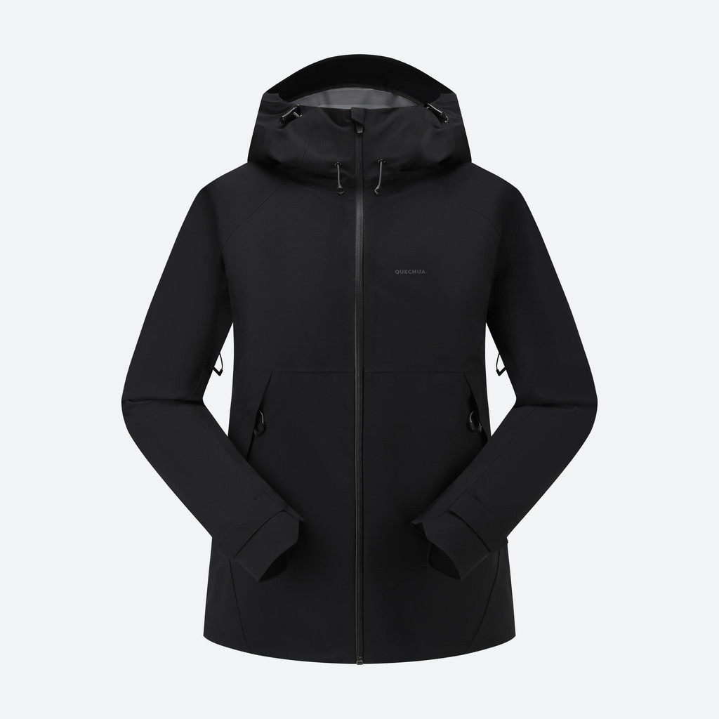 QUECHUA | เสื้อแจ็คเก็ตสำหรับผู้หญิงรุ่น MH500 - ดำรมควัน | MH500 JACKET WOMEN - Smoked Black