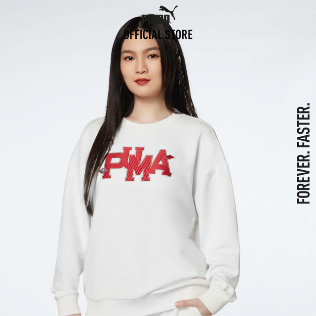 PUMA PRIME/SELECT - PUMA CNY Crew Sweater สีขาว 62583965